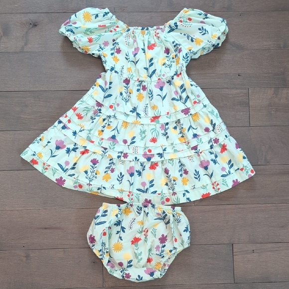 Quince Other - Quince 3T 100% Organic Cotton Poplin Tiered Dress